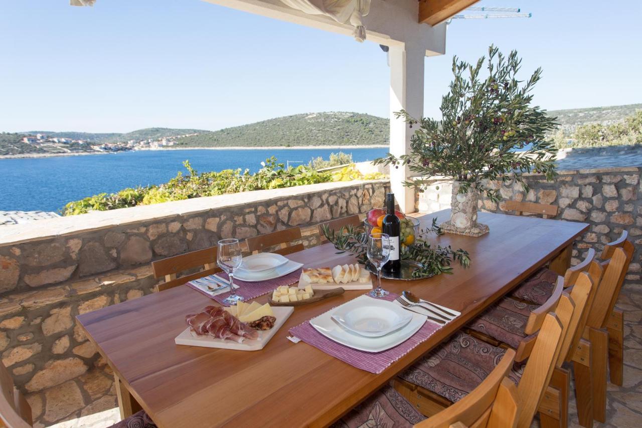 Villa, Stone House With Swimming Pool & Sauna, Beach, Sevid Esterno foto