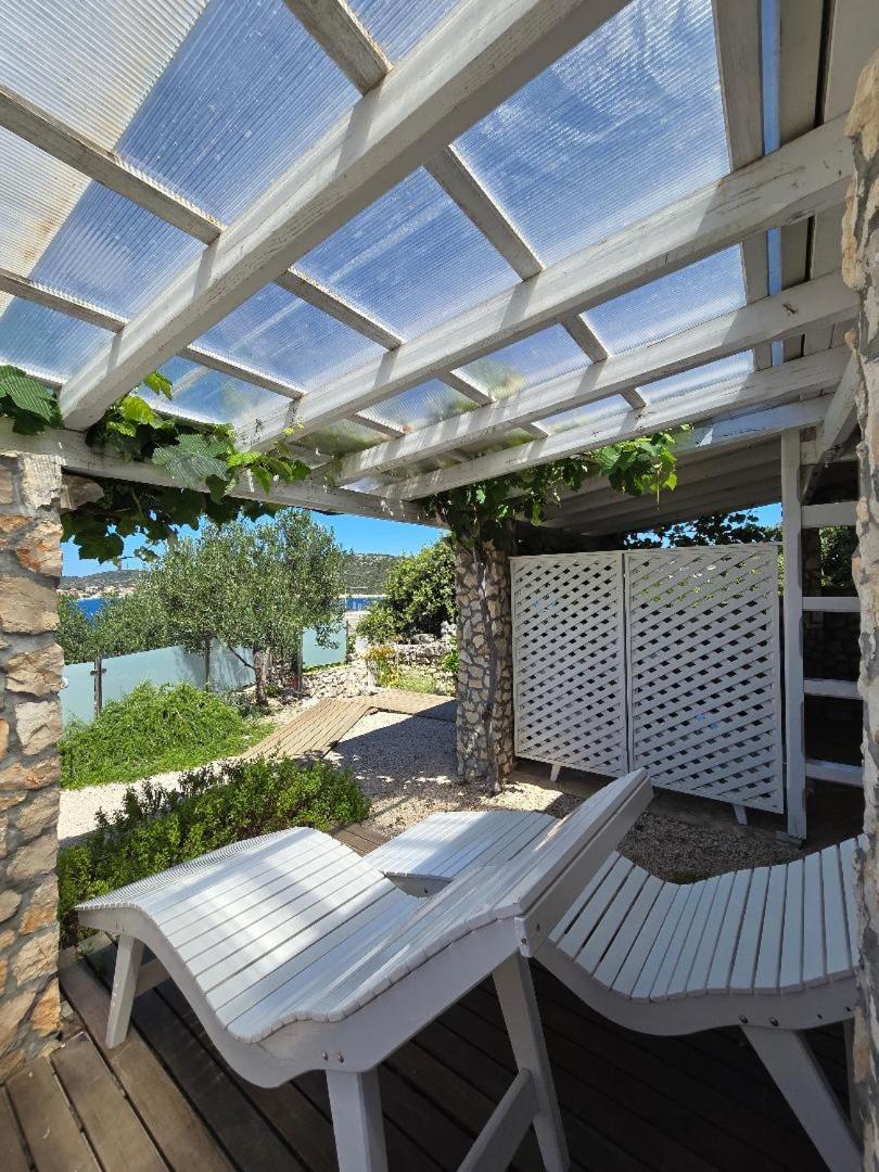 Villa, Stone House With Swimming Pool & Sauna, Beach, Sevid Esterno foto